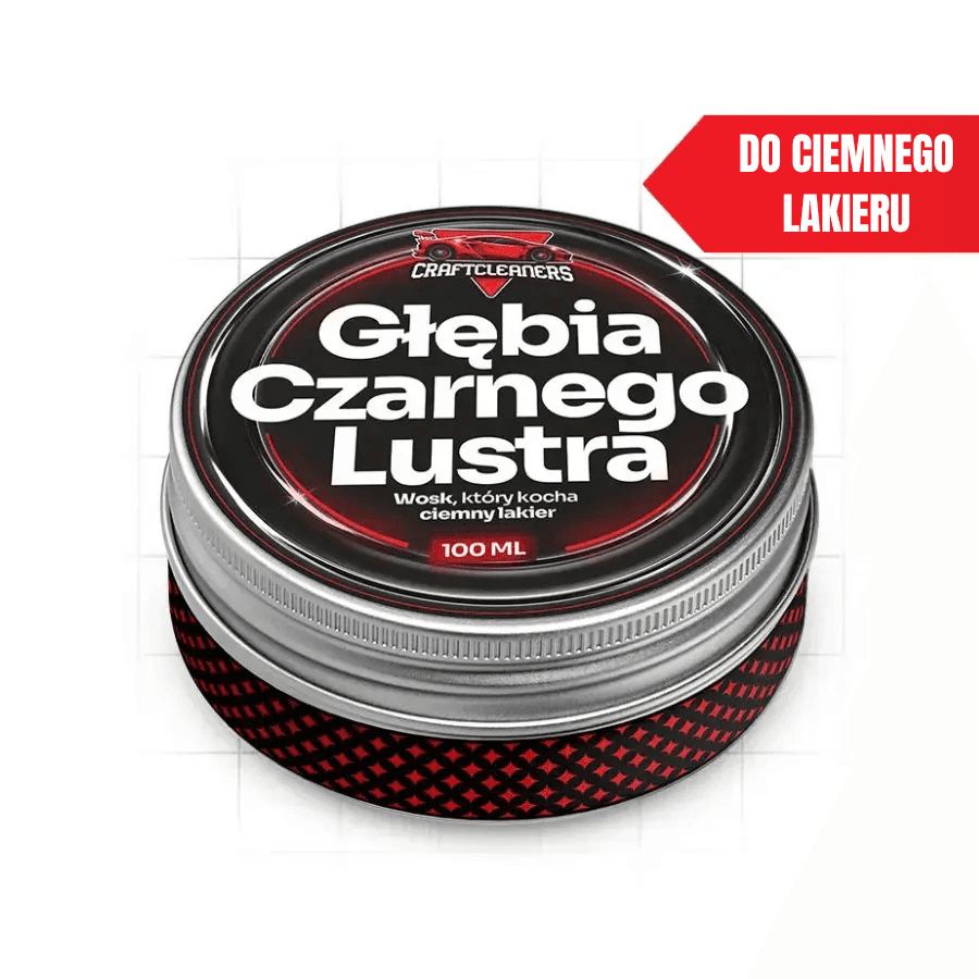 Głębia Czarnego Lustra - Wosk Dedykowany do Czarnego Lakieru